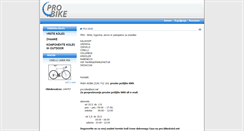 Desktop Screenshot of kalkhoff.si